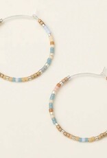 Scout Miyuki Small Colorful Beaded Hoop