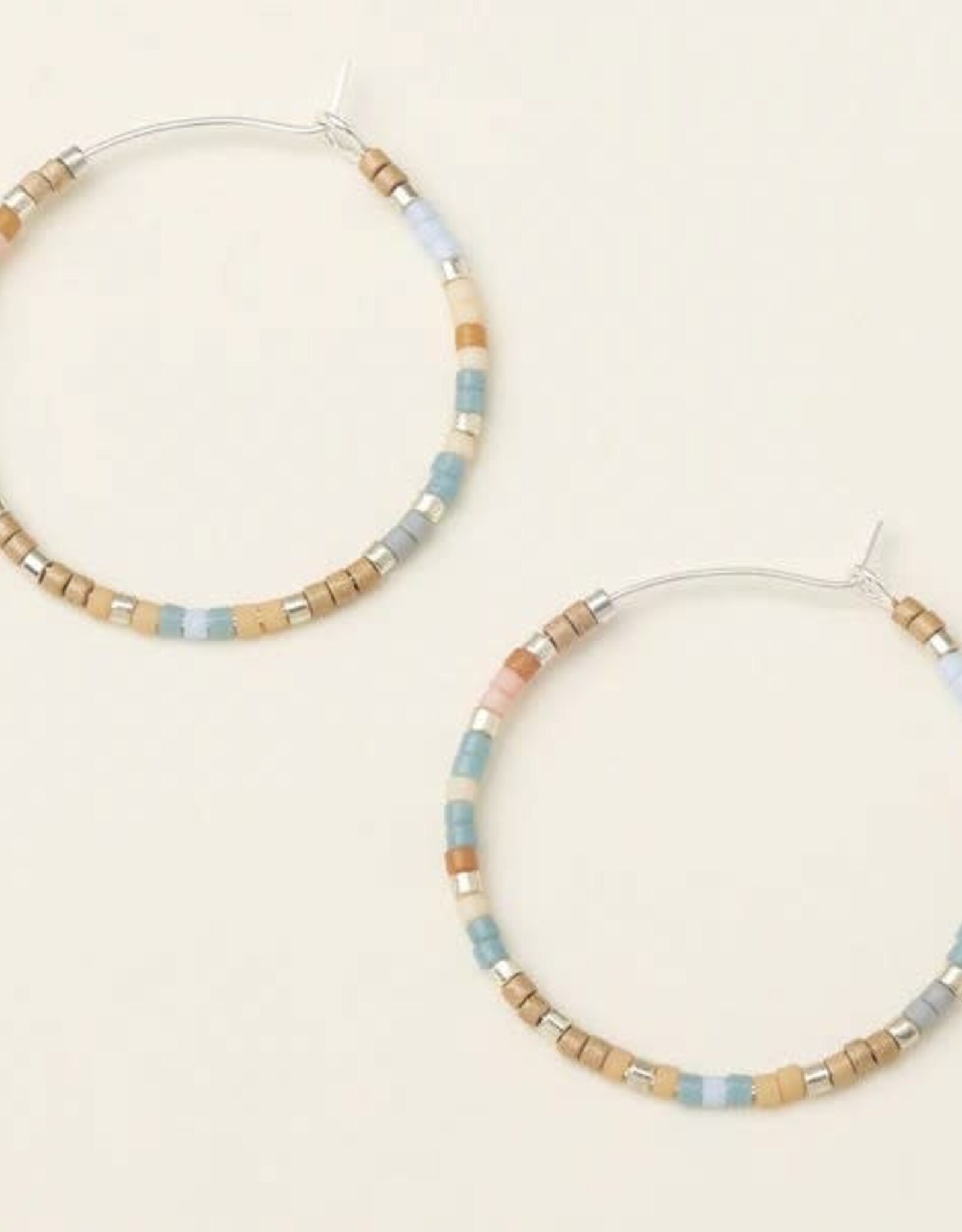 Scout Miyuki Small Colorful Beaded Hoop