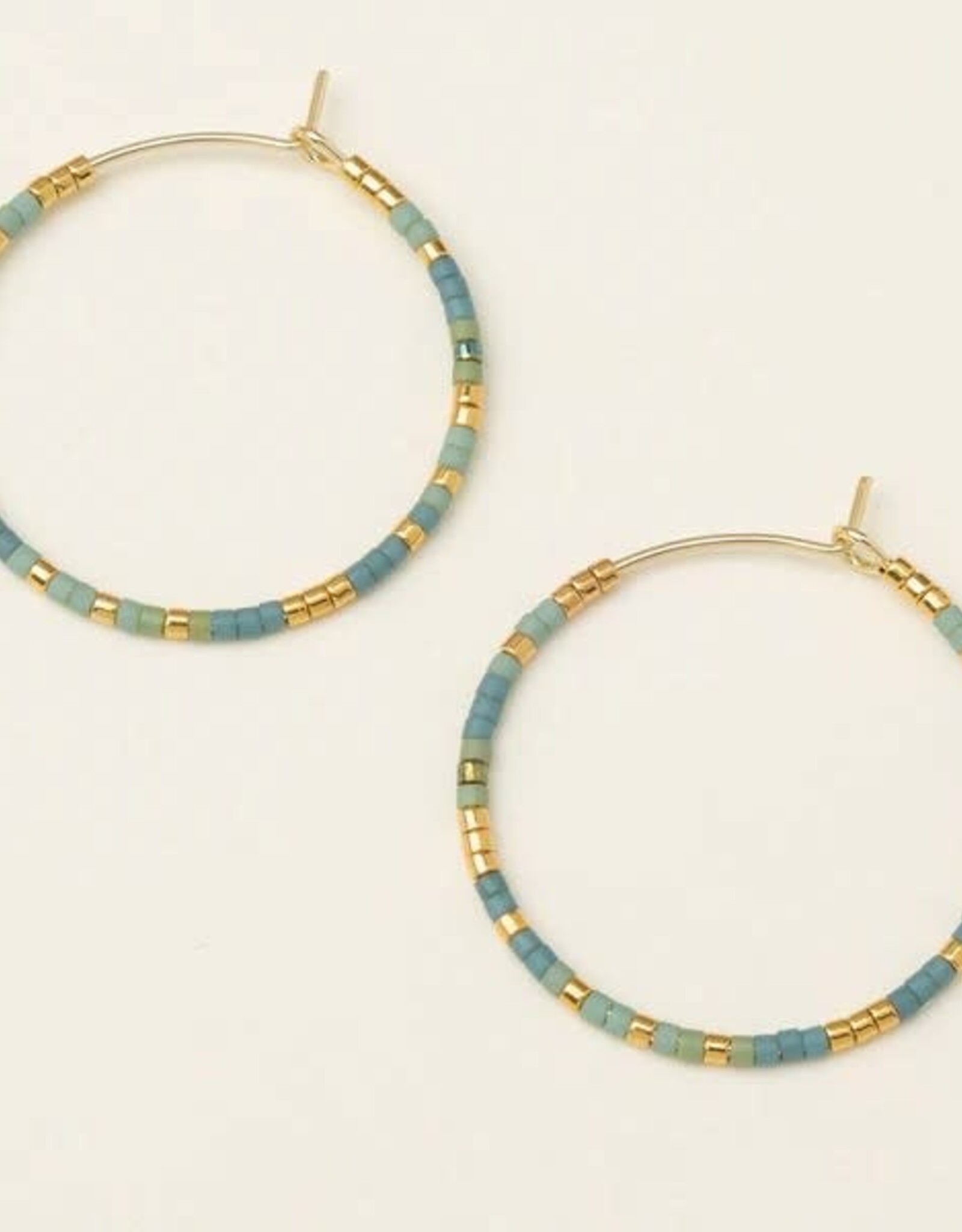Scout Miyuki Small Colorful Beaded Hoop