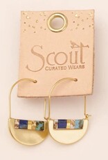 Scout Good Karma Miyuki Crescent Hoop