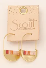 Scout Good Karma Miyuki Crescent Hoop