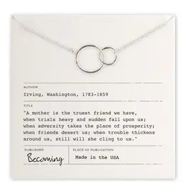 Becoming Jewelry Sterling Mother Necklace