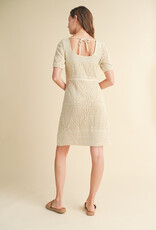 Wishlist Crochet Mini Dress