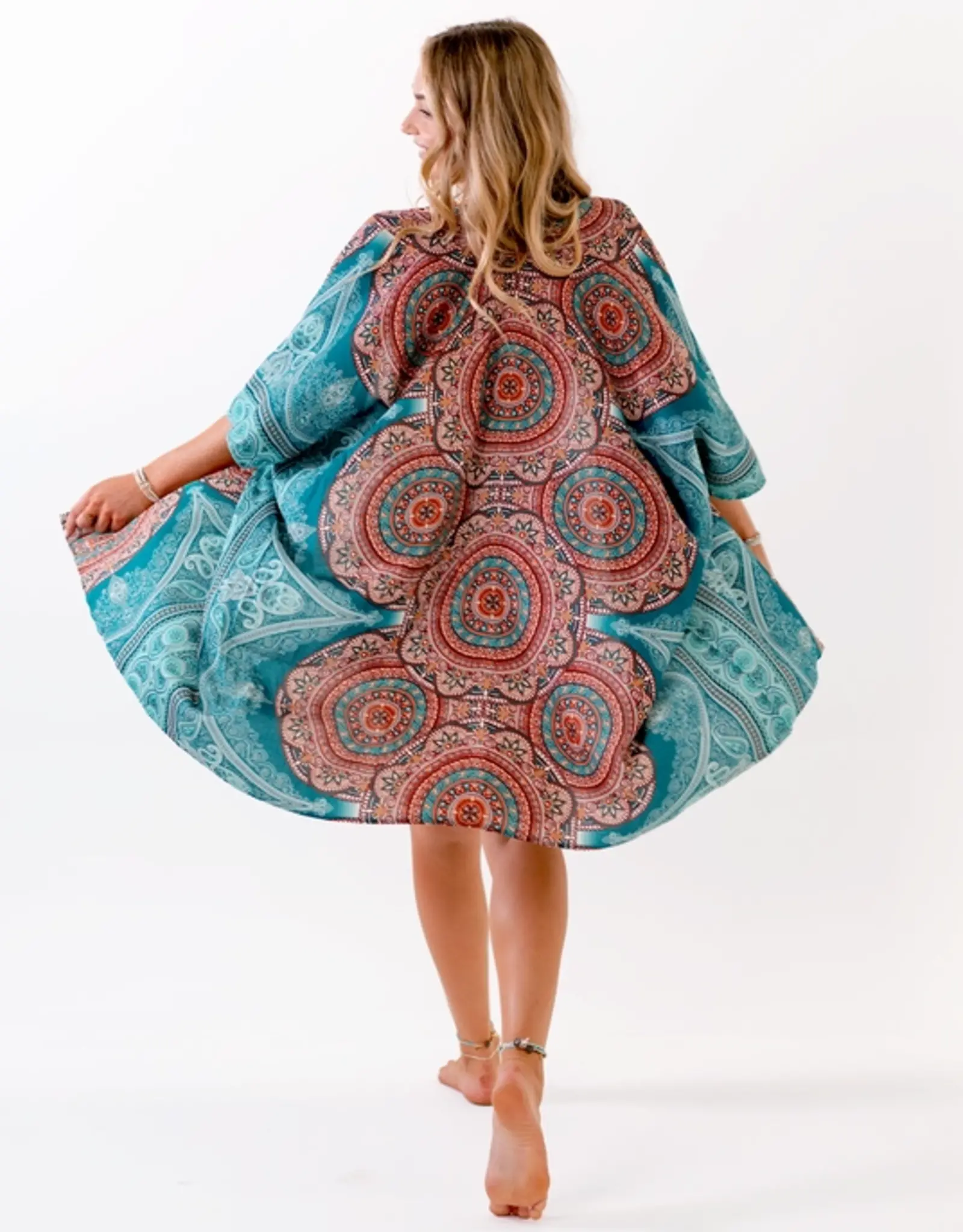 Lotus and Luna Boho Beach Kimono