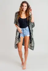 Lotus and Luna Boho Beach Kimono