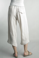 Tempo Paris Linen Crop Pant