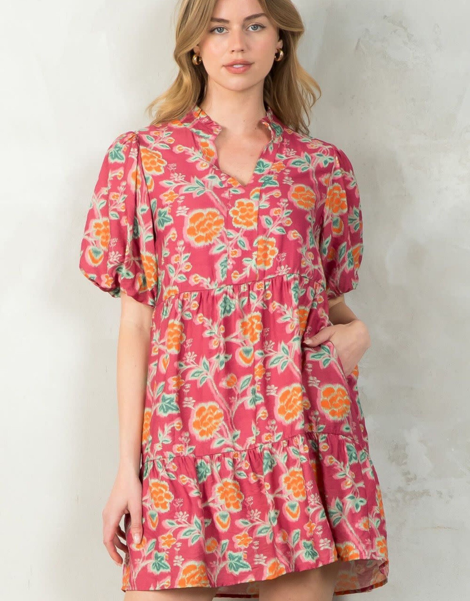 THML Romantic Floral Dress