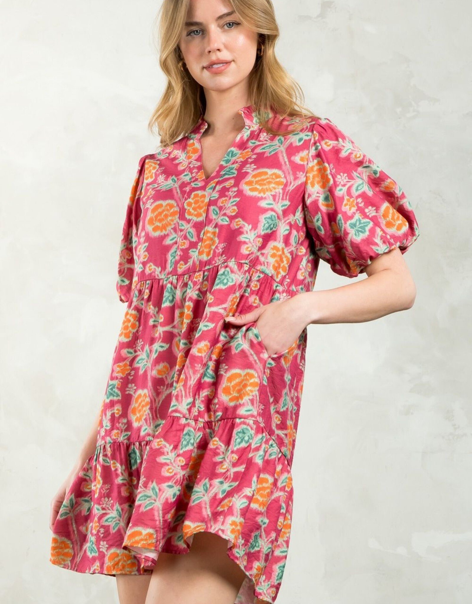 THML Romantic Floral Dress