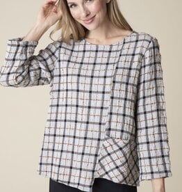 Habitat Windowpane Pullover Top