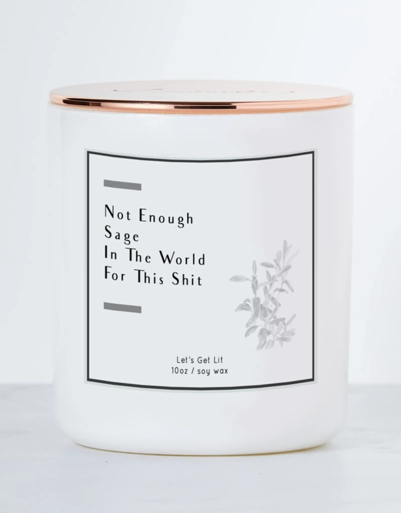 Calm Down Caren Luxe Scented Soy Candle