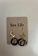 Sea Lily Piano Wire Loop Earring