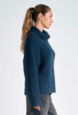 Elan International Textured Turtleneck Sweater