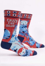 Blue Q Men's Funny Crew Socks