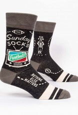 Blue Q Men's Funny Crew Socks