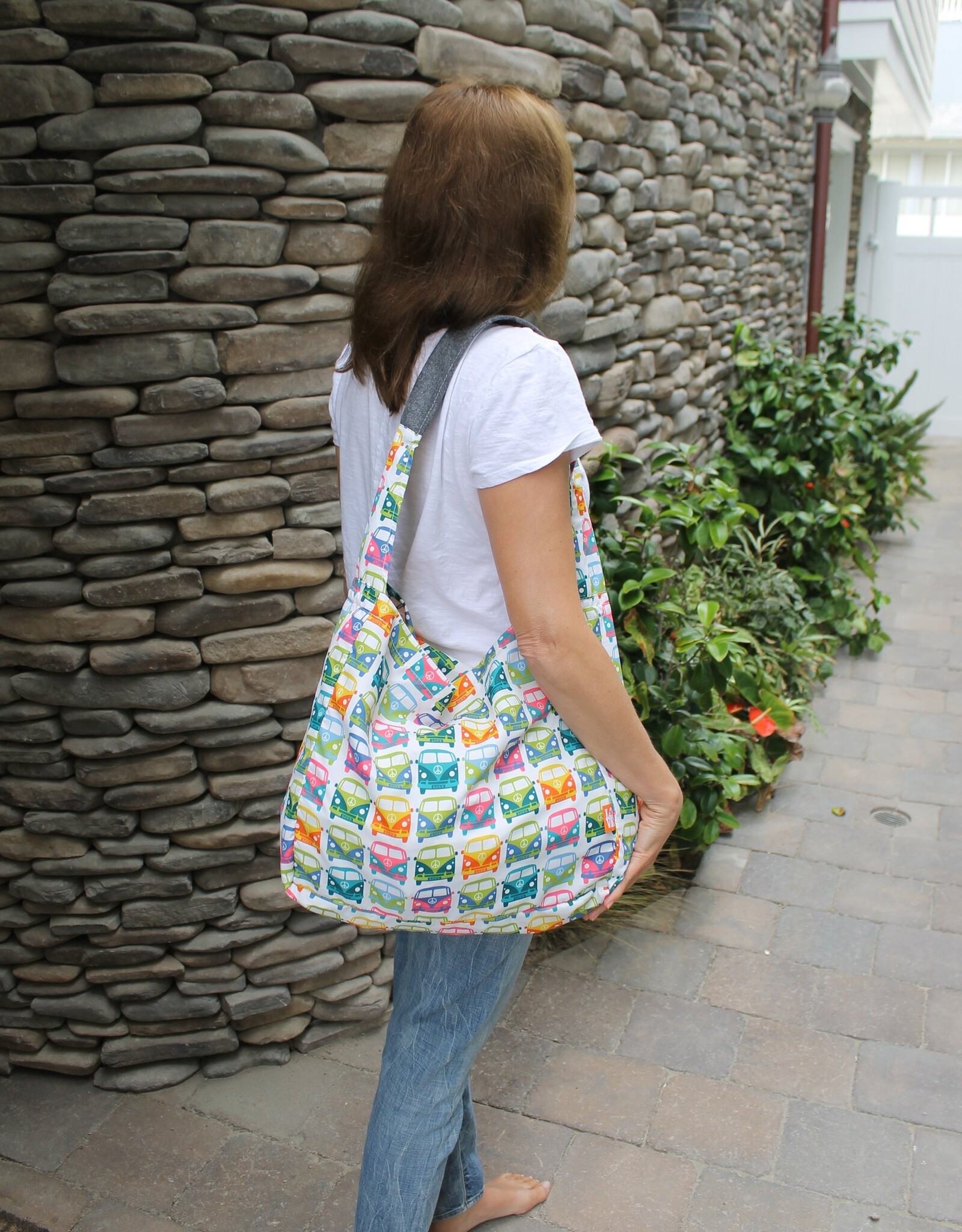 LOVE Recycled Eco Stash Tote