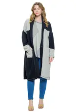 Yak & Yeti Knit Colorblock Cardigan