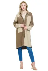 Yak & Yeti Knit Colorblock Cardigan
