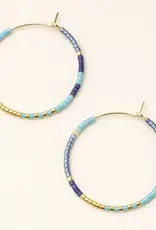 Scout Miyuki Small Colorful Beaded Hoop