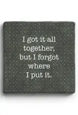 Paisley and Parsley Designs Handscreened Stone Tiles/Coasters