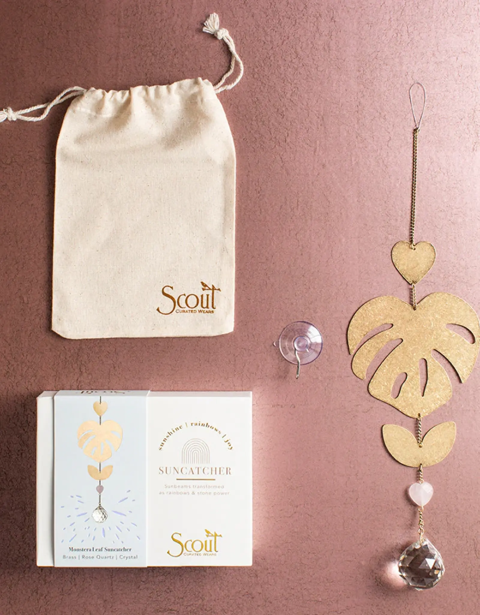 Scout Hanging Gemstone and Crystal Suncatchers