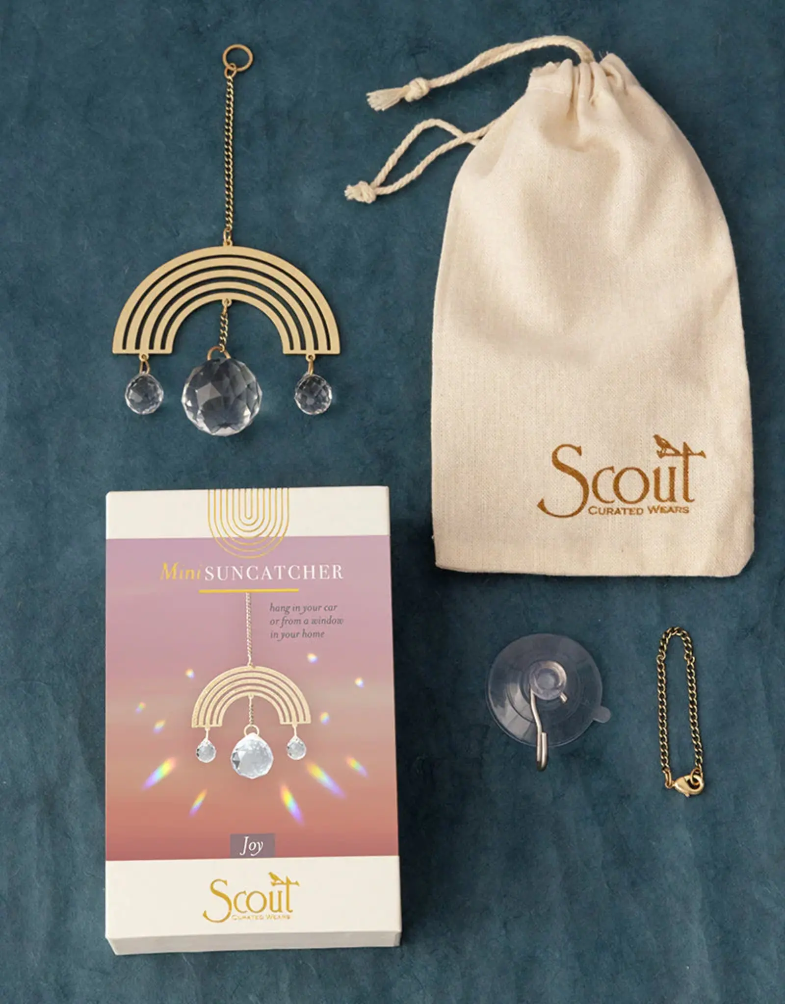 Scout Mini  Gemstone Suncatcher
