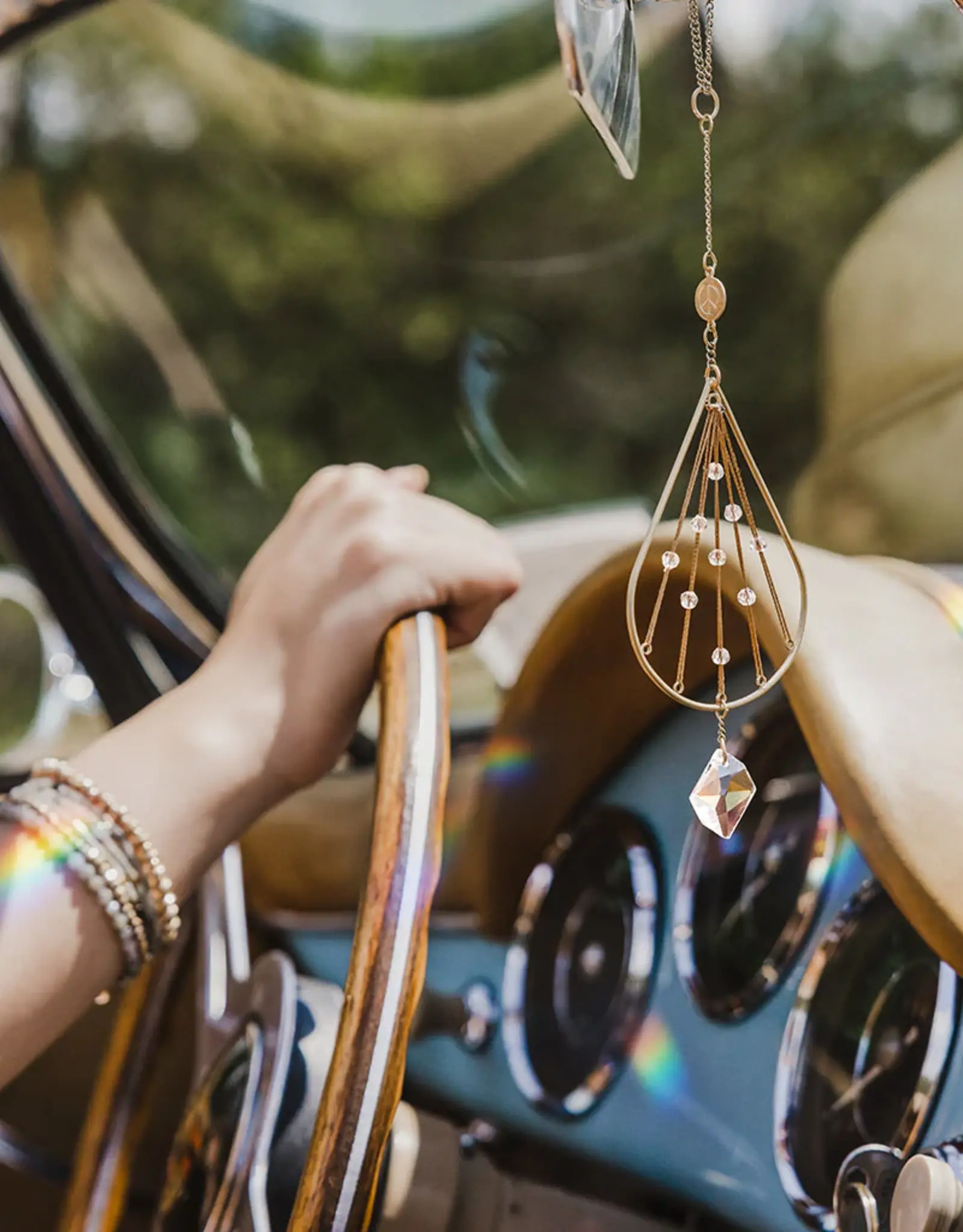 Scout Mini  Gemstone Suncatcher