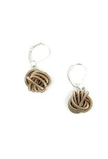 Sea Lily Pianowire Knot Earring