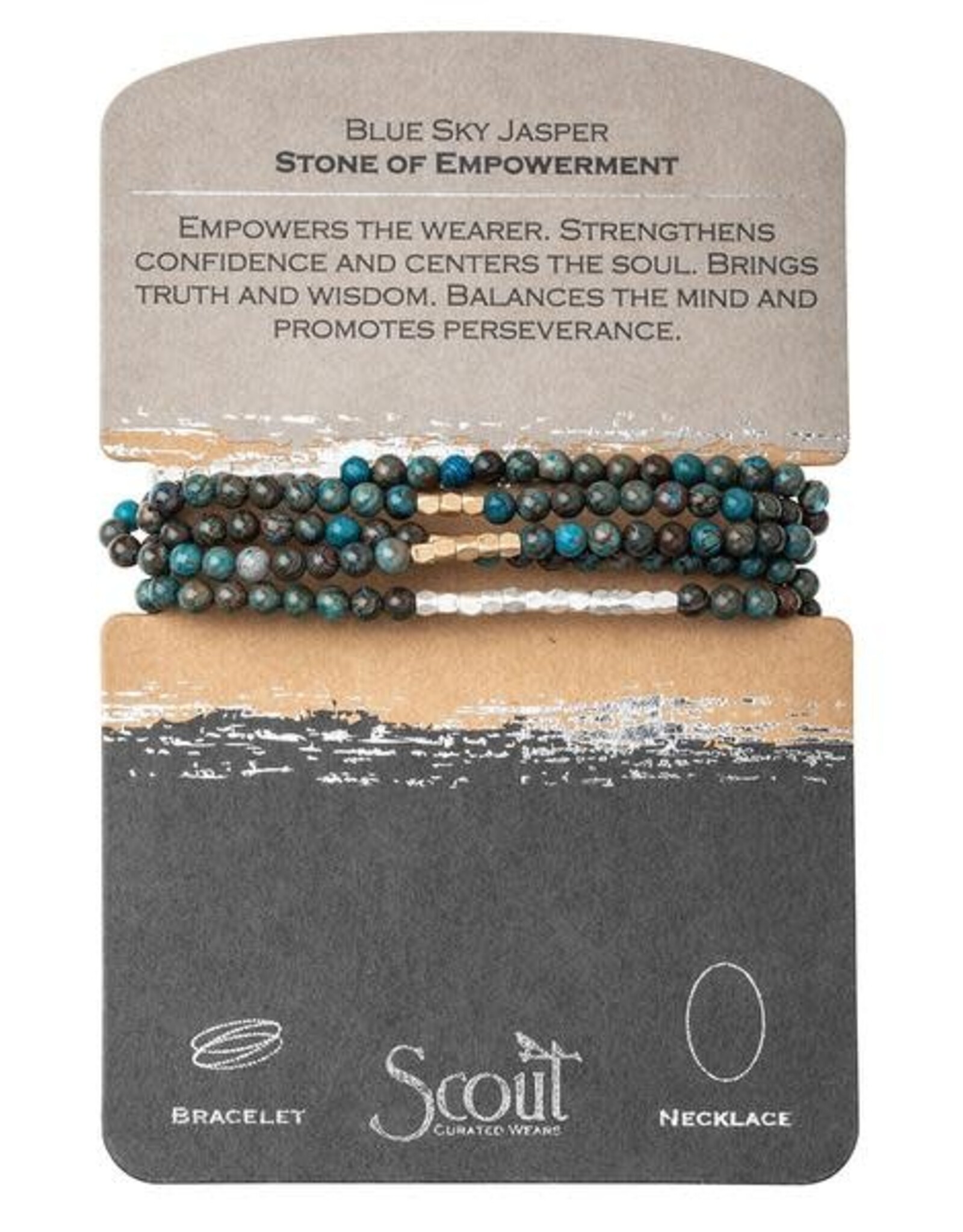 Scout Gem Stone Wrap Bracelet/Necklace