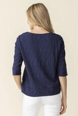 Habitat 3/4 Length Sleeve Textured Tee