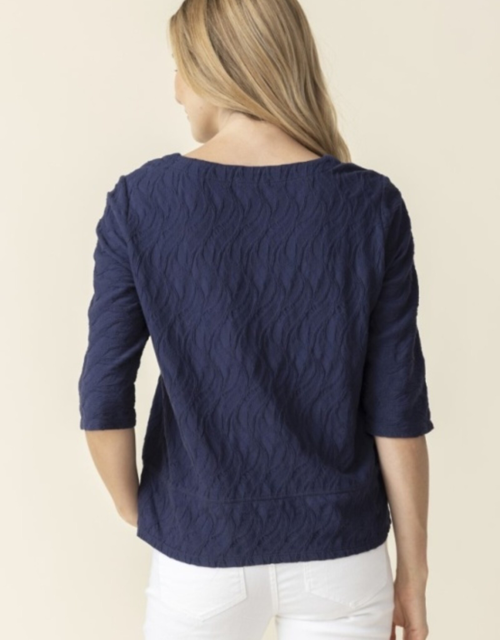 Habitat 3/4 Length Sleeve Textured Tee