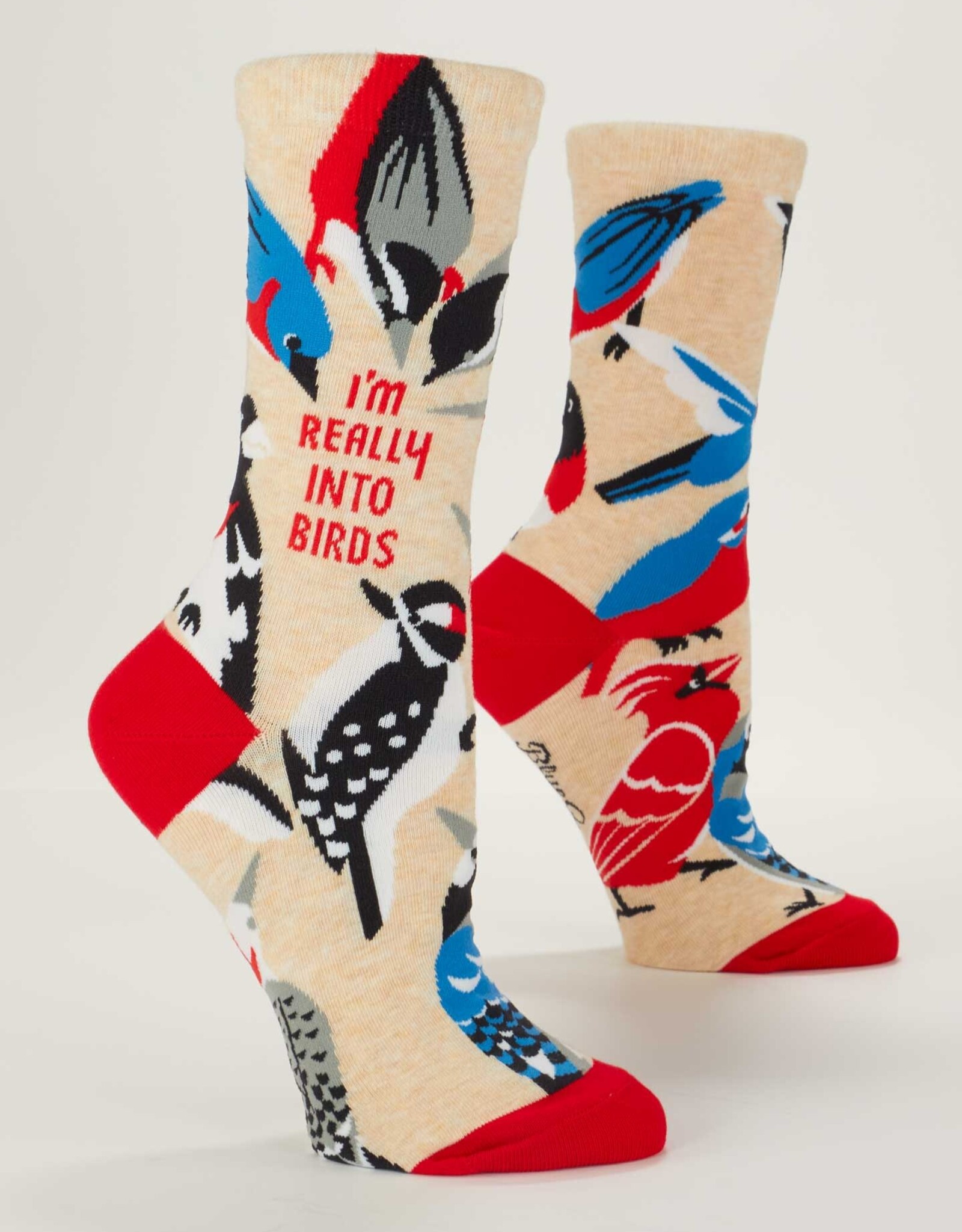 Blue Q Women's Funny Crew Socks