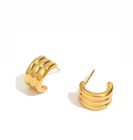 Raising Surfers Miya Hoop Earrings
