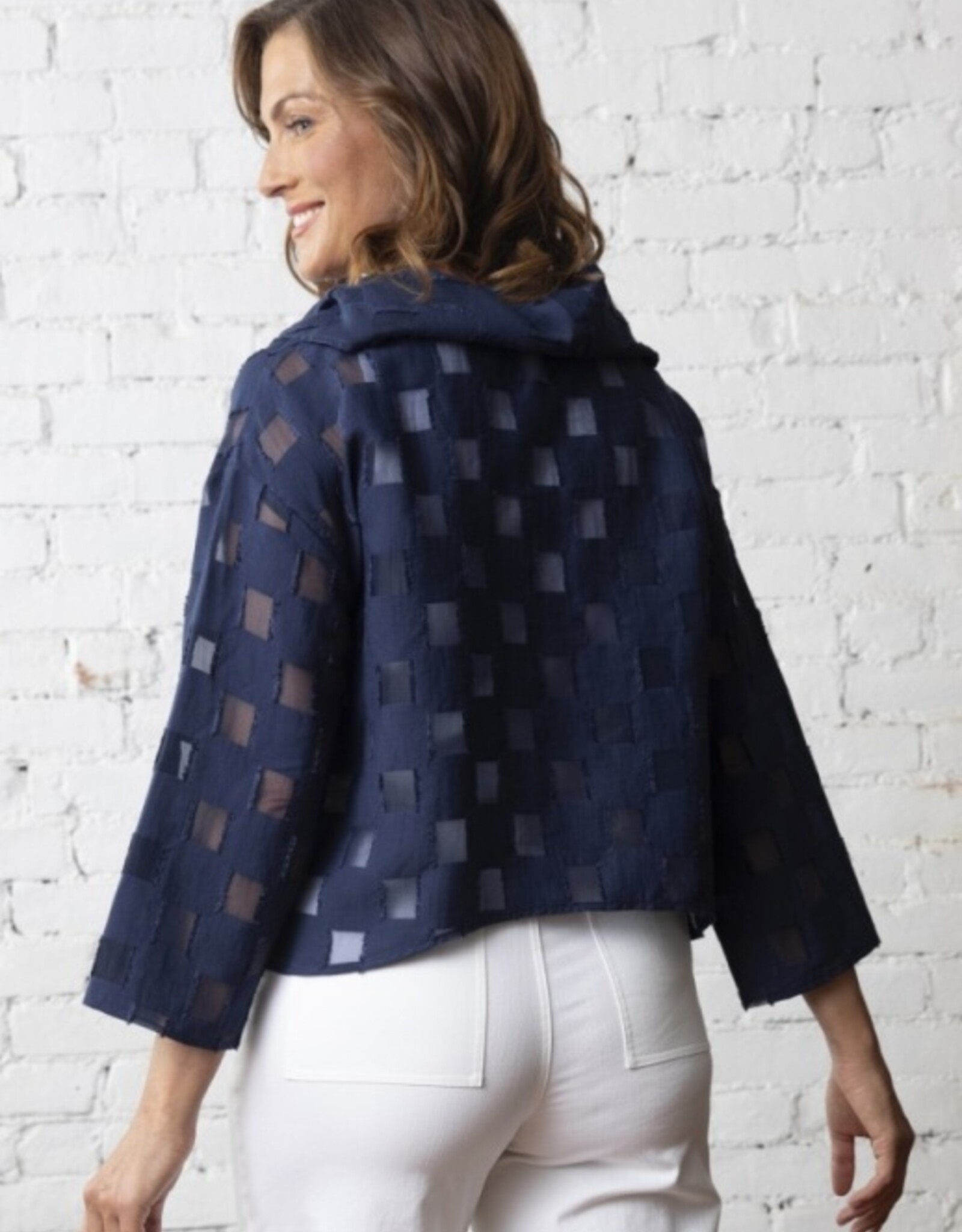 LIV by Habitat Textured Windowpane Top