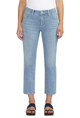 JAG Embroidered Ruby Straight Leg Crop Jean