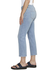 JAG Embroidered Ruby Straight Leg Crop Jean