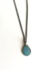 SSD Jewelry Sky Tiny Teardrop Necklace