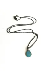 SSD Jewelry Sky Tiny Teardrop Necklace