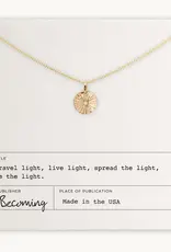 Becoming Jewelry Be the Light Necklace