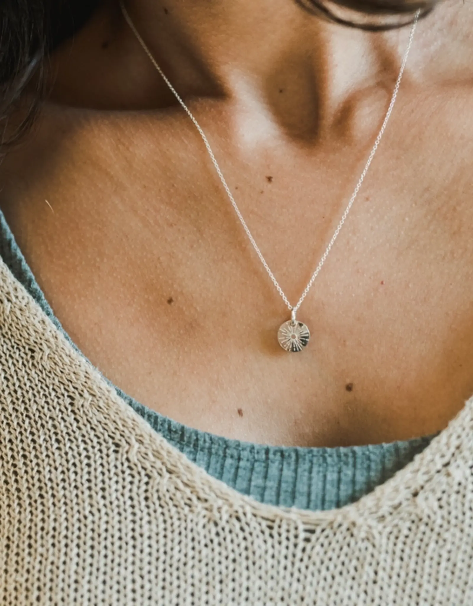 Becoming Jewelry Be the Light Necklace