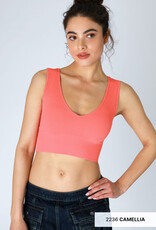 Nikibiki Plunge V-Neck Crop Top