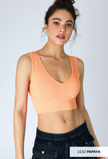 Nikibiki Plunge V-Neck Crop Top