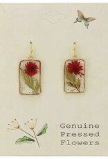 ZAD Cottage Floral Dried Flower Earrings