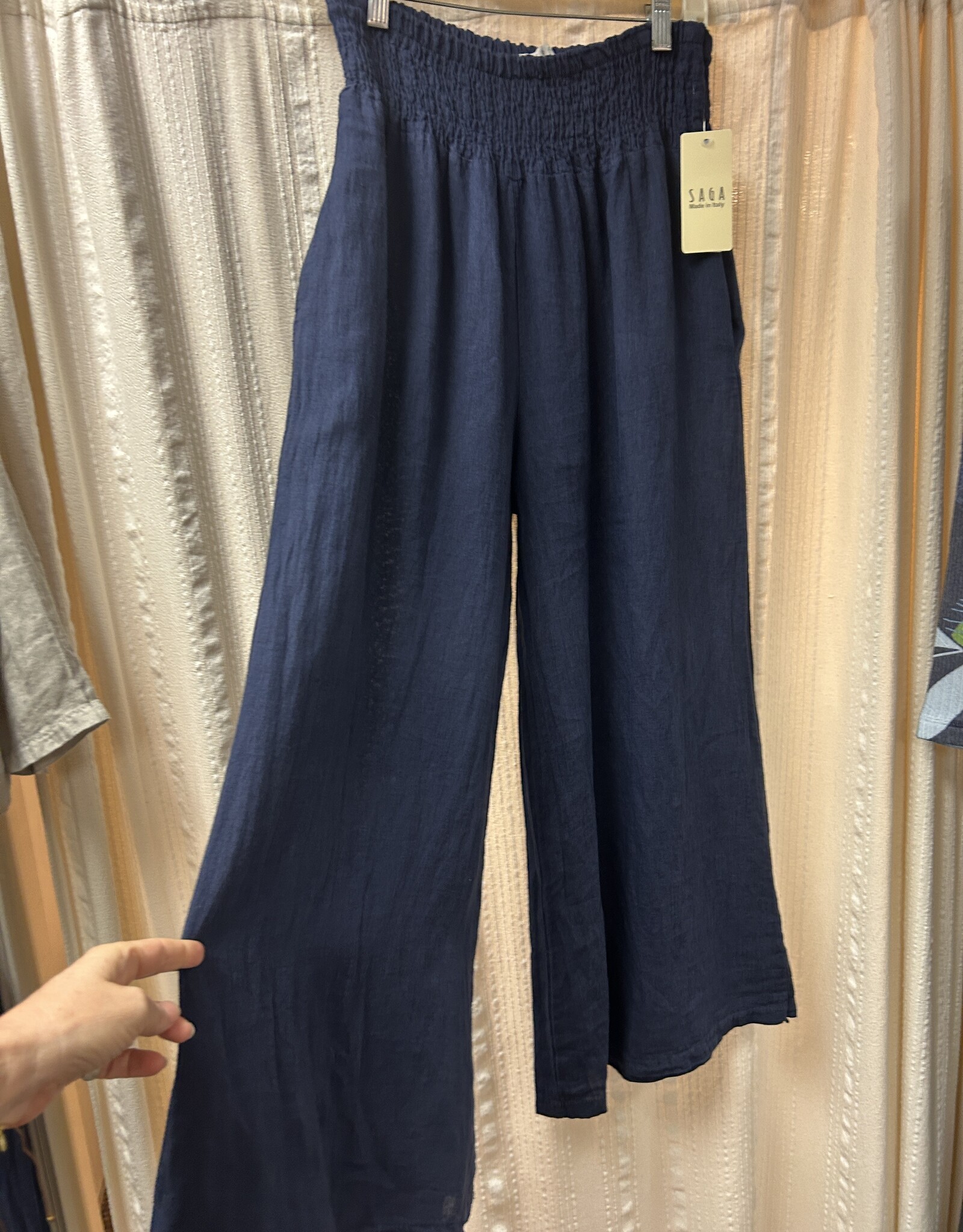 Saga Wide Leg Smock Pant