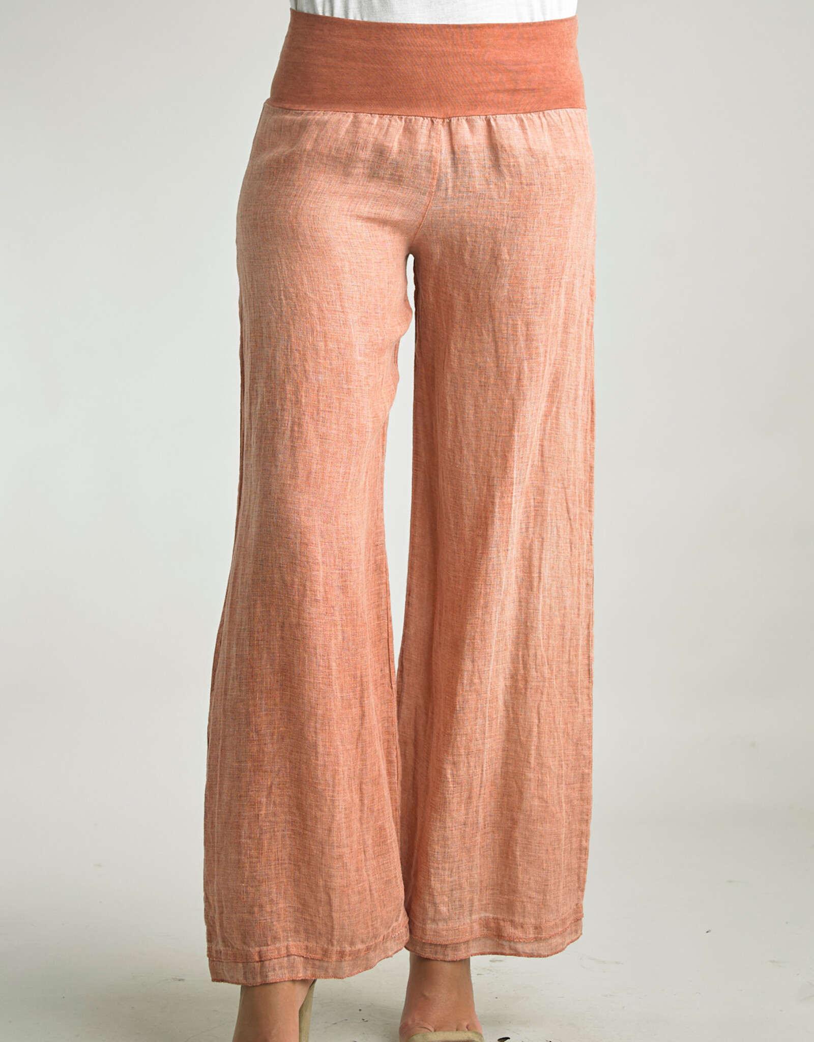Tempo Paris Linen Palazzo Pant