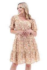 Aventura Short Sleeve Francesca Dress