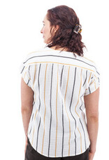 Aventura Kelford Short Sleeve Stripe Top
