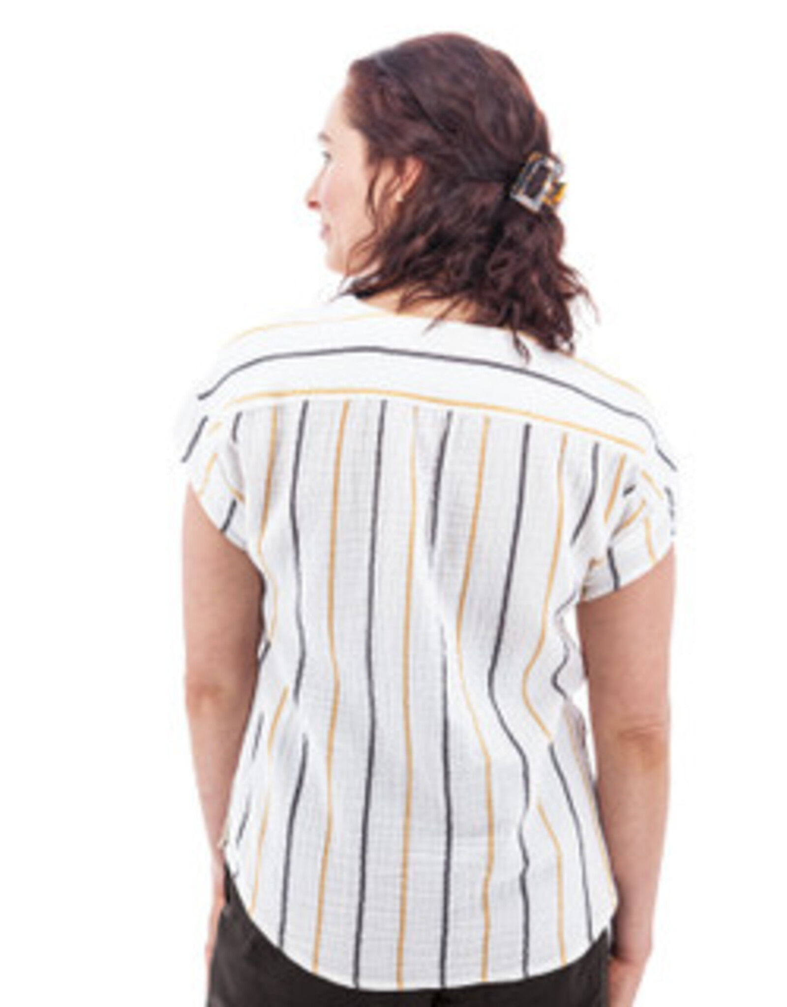 Aventura Kelford Short Sleeve Stripe Top