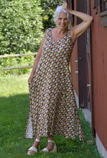 Salaam Feather Print Metta Dress