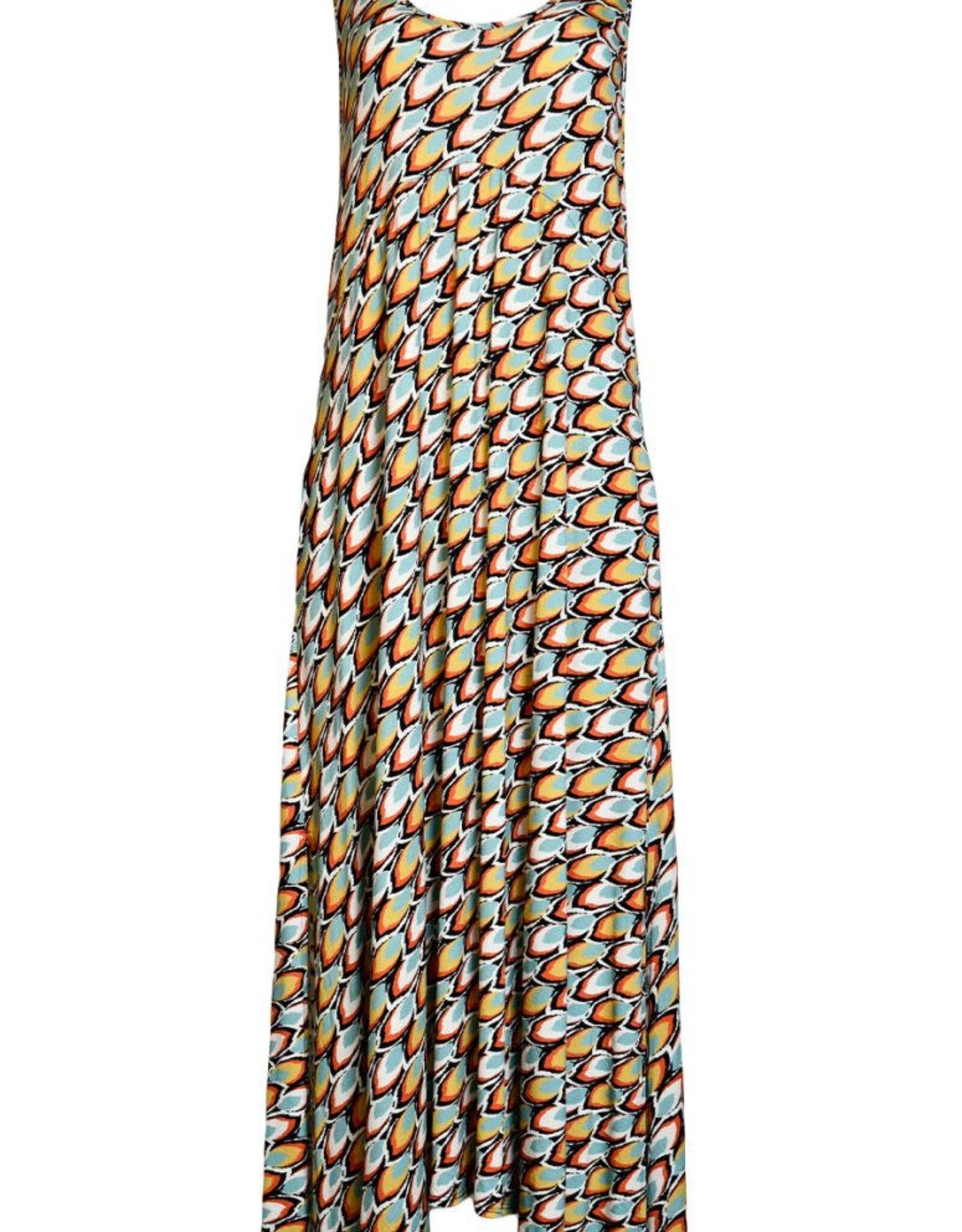 Salaam Feather Print Metta Dress