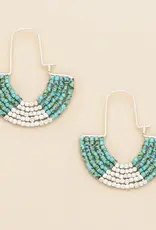 Scout Chromacolor Miyuki U-Hoop Earrings